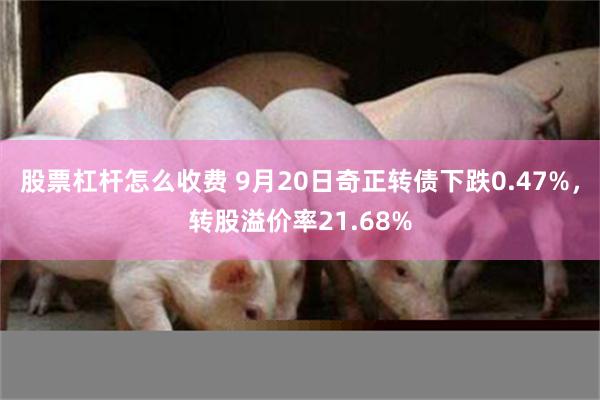 股票杠杆怎么收费 9月20日奇正转债下跌0.47%，转股溢价率21.68%