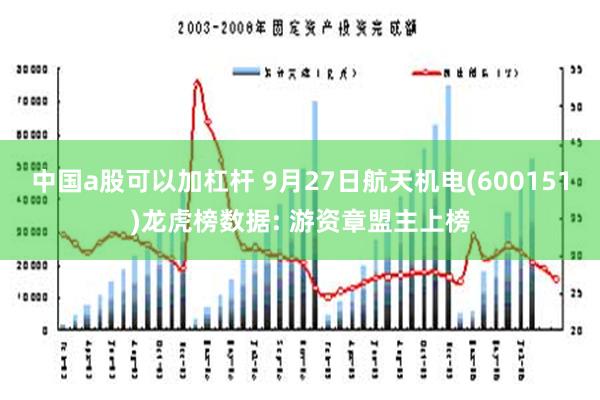 中国a股可以加杠杆 9月27日航天机电(600151)龙虎榜数据: 游资章盟主上榜