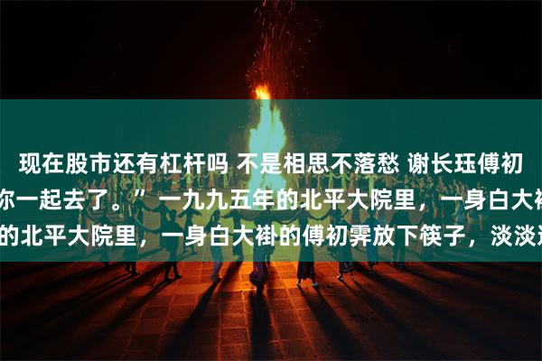 现在股市还有杠杆吗 不是相思不落愁 谢长珏傅初霁 这次任务，我不想跟你一起去了。” 一九九五年的北平大院里，一身白大褂的傅初霁放下筷子，淡淡道。